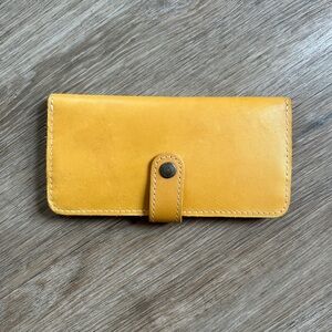 Sunflower Portland Leather Goods Large Bifold Wallet